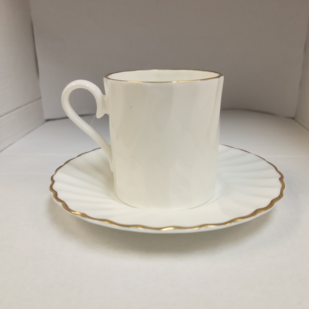 Vtg Ansley Demitasse Set